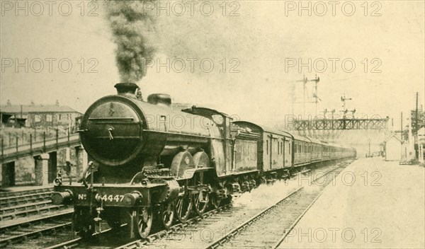 Edinburgh-London Express Leaving York, London and North Eastern Railway', 1930.
