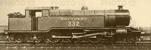 4-6-4 "Baltic" Tank Engine, Southern Railway', 1930.