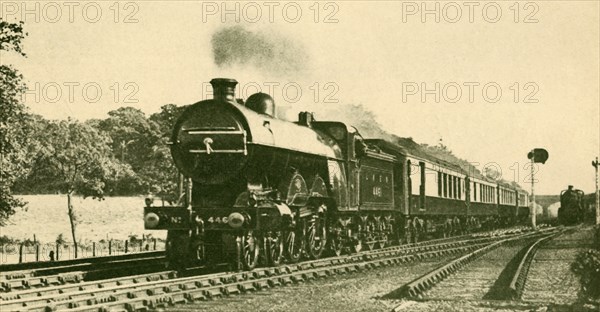 Down Sheffield Pullman Express, London and North Eastern Railway', 1930.