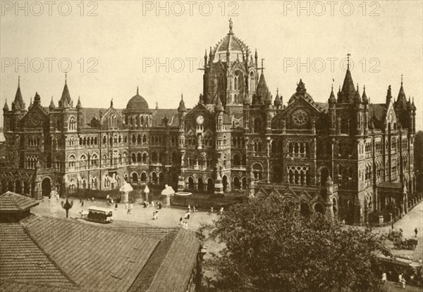 Victoria Station, Bombay', 1930.