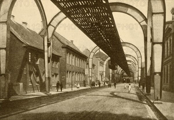 An Electric Suspension Mono-Rail System', 1930.