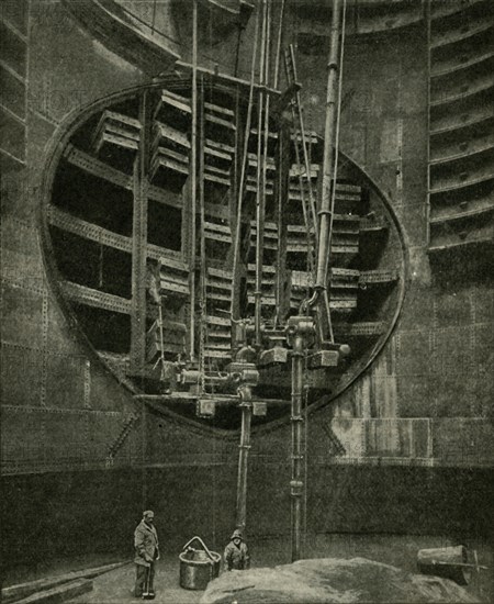 The Shaft Leading To The Entrance Of The Blackwall Tunnel', 1901.