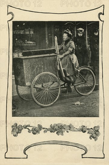 How Bread Is Delivered In Paris', 1901.