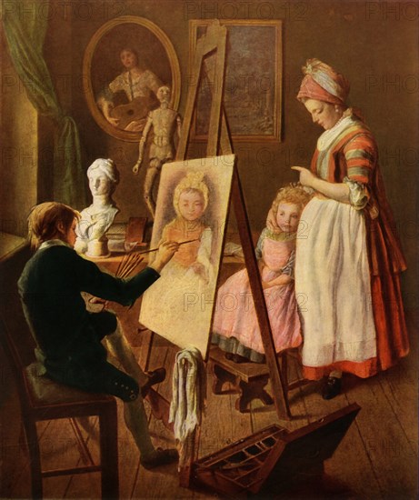 The Young Painter', 1760s, (1965).
