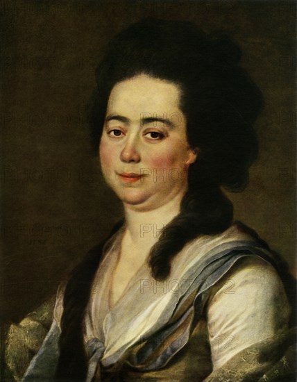 Portrait of Anna Sergeyevna Bakunina', c1770s, (1965).