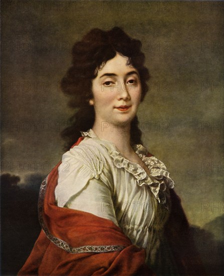 Portrait of Anna Stepanovna Protosova', 1800, (1965).