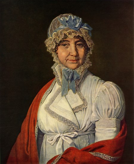 Portrait of Nadezhda Ivanovna Dubovitska', 1809, (1965).