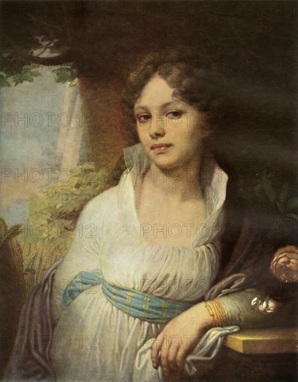 Portrait of Maria Ivanovna Lopukhina', 1797, (1965).