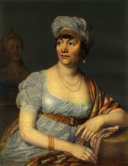 Portrait of an unknown Woman with Headdress', 1812, (1965).