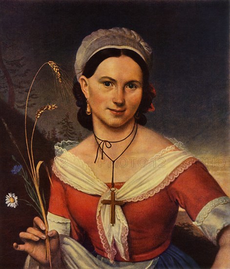Portrait of the dancer K. A. Telesheva', 1828, (1965).