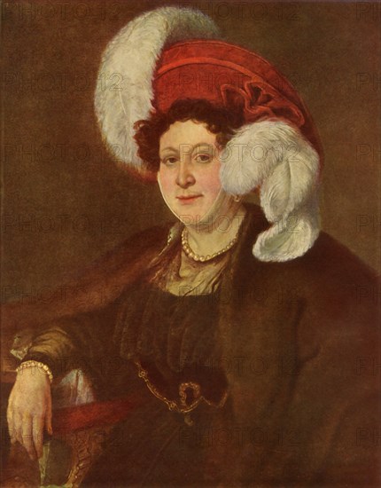 Portrait of the Countess V. A. Zubova', 1834, (1965).