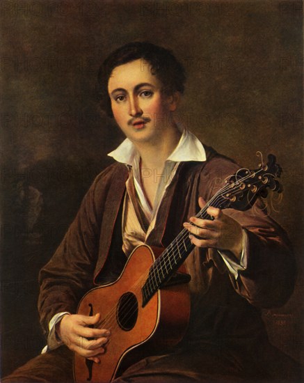The Guitarist', 1820s, (1965).