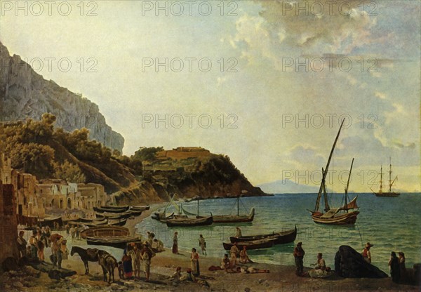 The great Bay of Sorrento - a variation', 1820s, (1965).