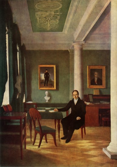 Prince Kochubey's Study', 1831-1834, (1965).