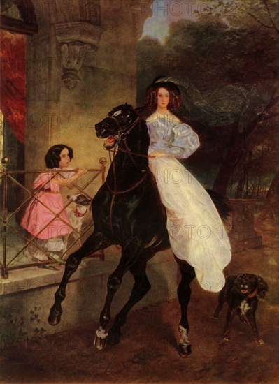 The Horsewoman', 1832, (1965).