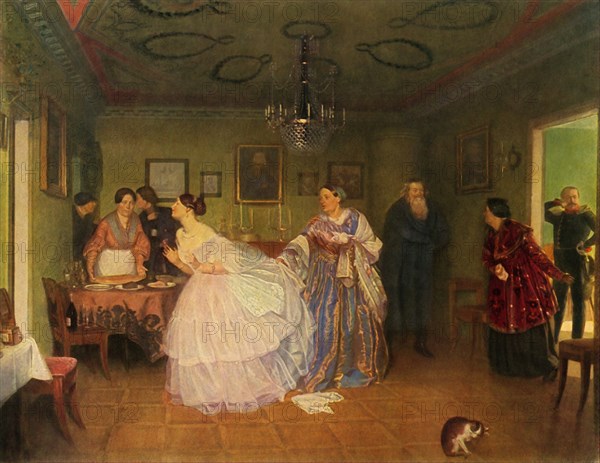 The Major's Courtship', or 'He Improves his Situation', 1848, (1965).