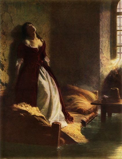 Princess Tarakanova in the Petropavlovsk Fortress at the Time of the Flood', 1863, (1965).