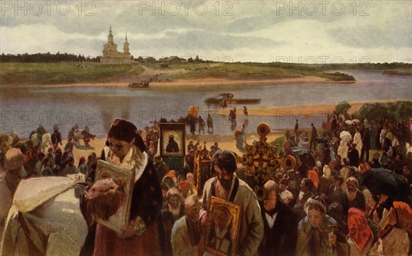 The Procession of the Cross', 1893, (1965).