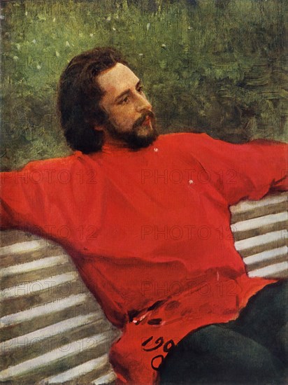 Portrait of the Poet Leonid Nikolayevich Andreyev', 1905, (1965).