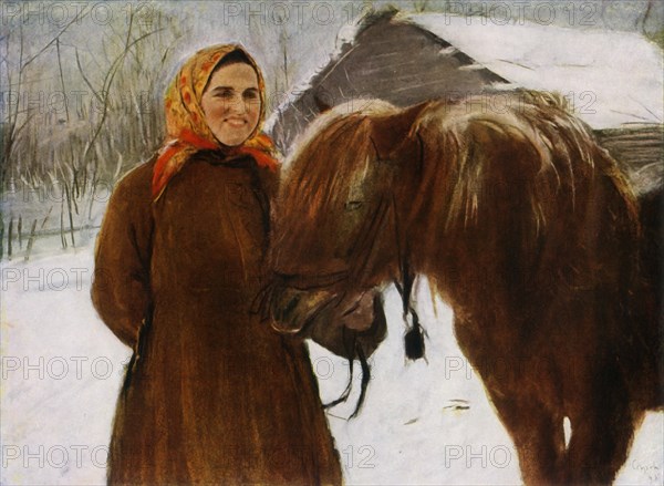 Woman with a Horse', 1898, (1965).