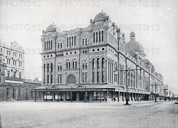 Queen Victoria Markets, c1900.