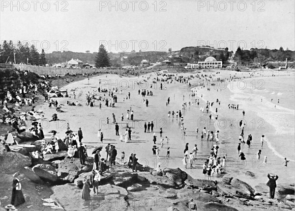 Holiday Time, Coogee Bay, c1900.