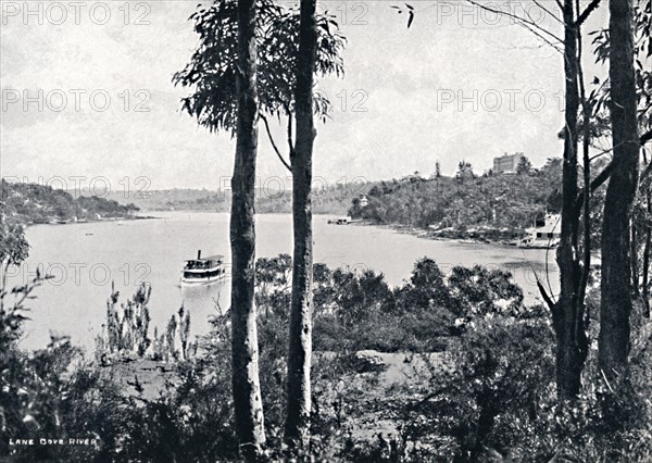 View on the Lane Cove River, c1900.