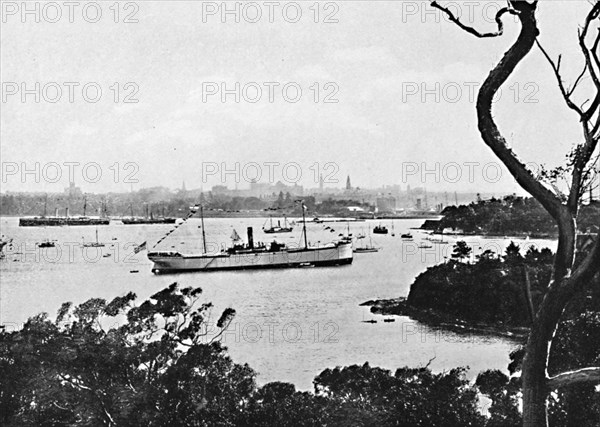 View of Sydney Harbour from North Shore, No. 2, c1900.