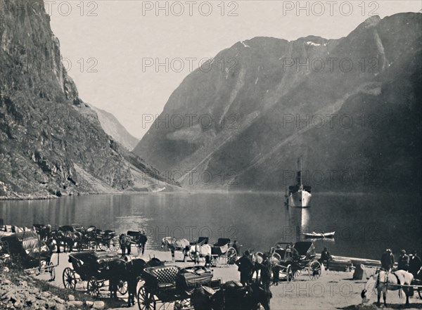 Gudvangen, Naeroyfjord', 1914.