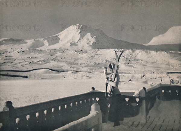 View of Finse, Bergen Railway', 1914.