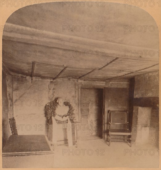 The Room where Shakespeare was born, Stratford-on-Avon, England', 1900.