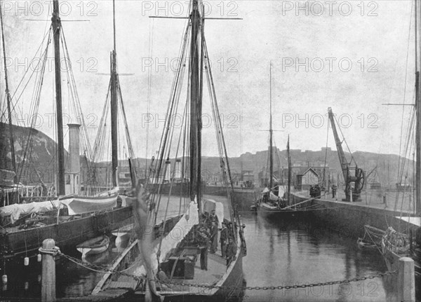 The Harbour, Dover, 1895.