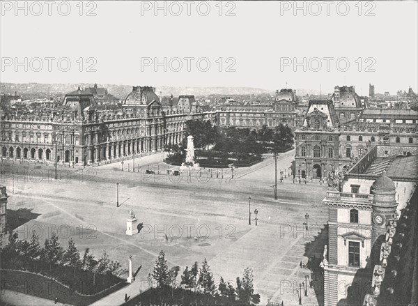 The Louvre, Paris, France, 1895.