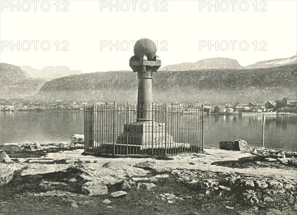 The Meridian Column, Hammerfest, Norway, 1895.