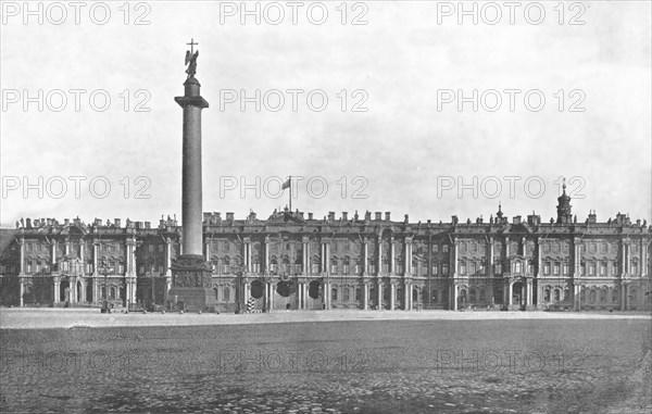 The Winter Palace, St Petersburg, Russia, 1895.