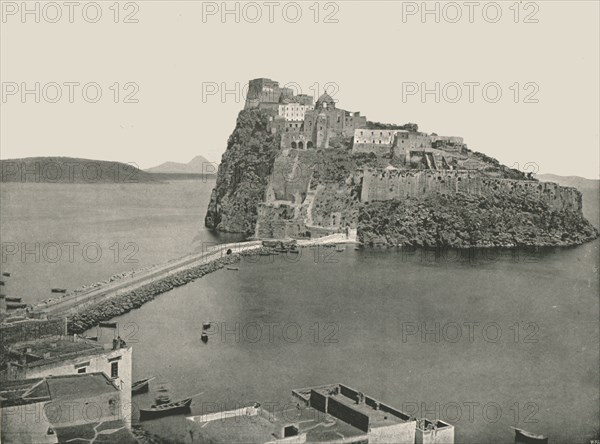 Aragonese Castle, Ischia, Italy, 1895.