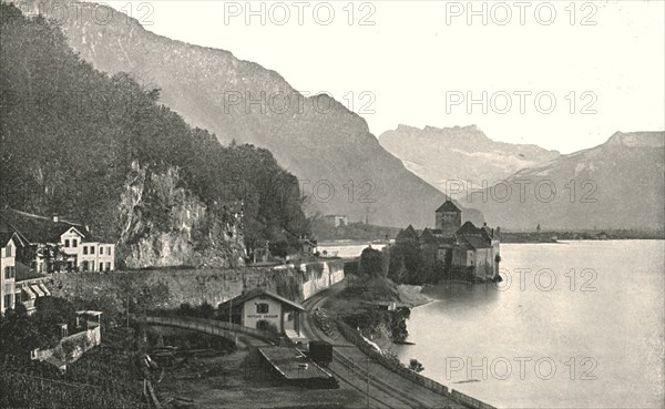 The Castle at Chillon, Switzerland, 1895.