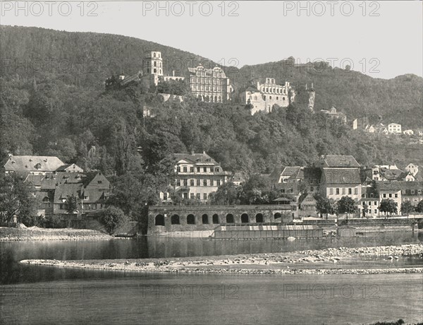 The Castle, Heidelberg, Germany, 1895.