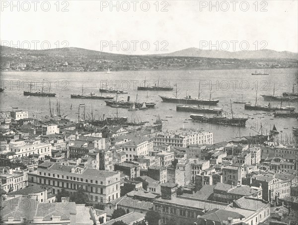 The Bosphorus looking towards Scutari, Constantinople, Ottoman Empire, 1895.