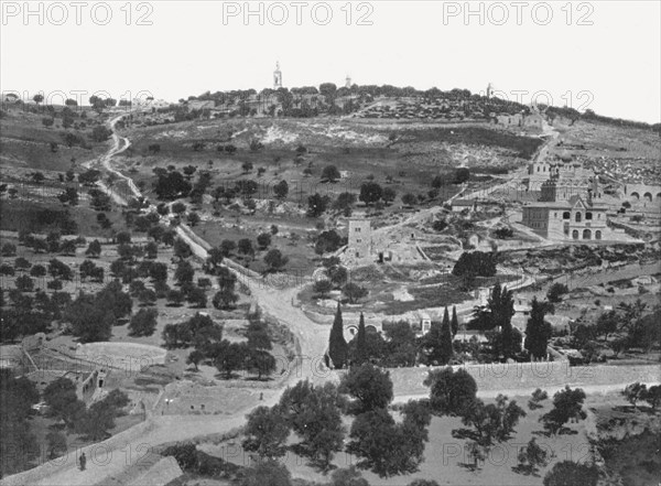 Mount of Olives, Jerusalem, Palestine, 1895.