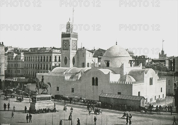 The Djama'a al-Djedid, Algiers, Algeria, 1895.