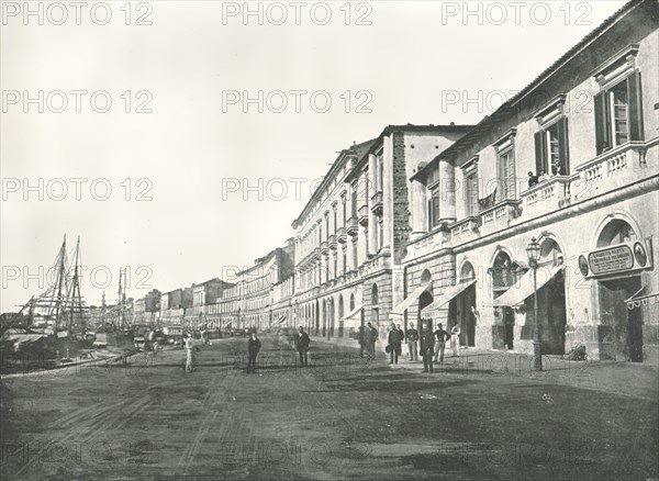 The Marina, Messina, Sicily, Italy, 1895.