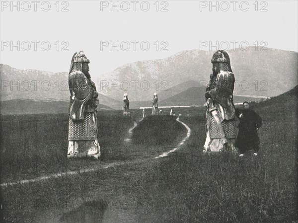 The approach to the City, Nankin, China, 1895.