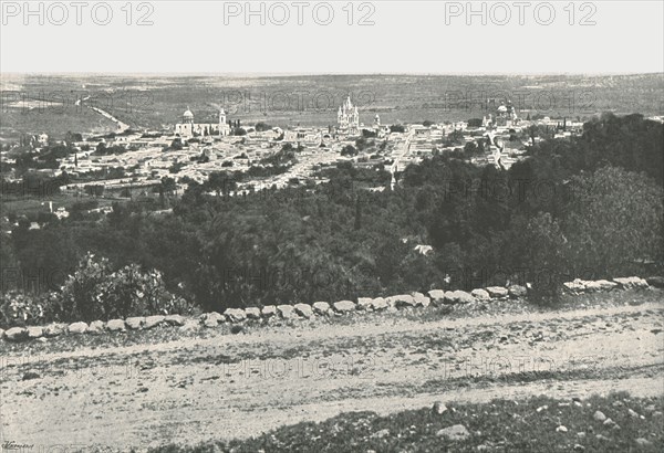 Panorama of the city, San Miguel de Allende, Mexico, 1895.