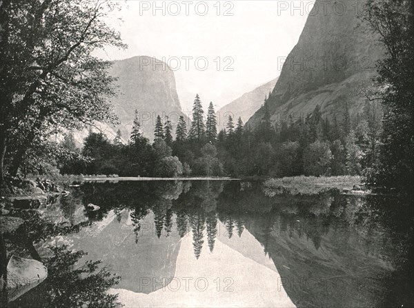 The Mirror Lake, Yosemite Valley, USA, 1895.