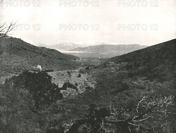 Utah Lake from Circle Point, Salt Lake City, USA, 1895.