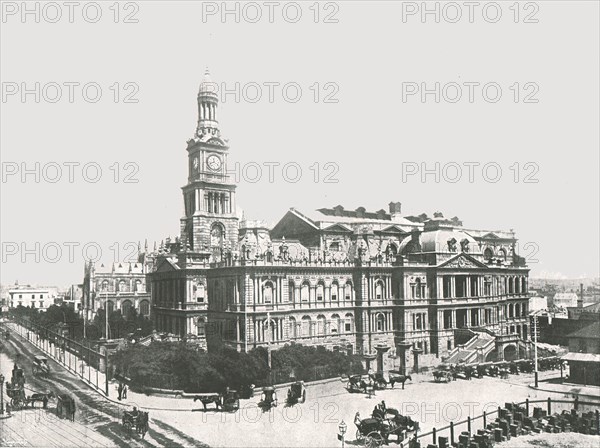 The New Town Hall', Sydney, Australia, 1895.