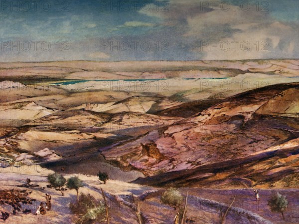 The Judean Desert and the Dead Sea from the Highest Point of the Mount of Olives', 1902.