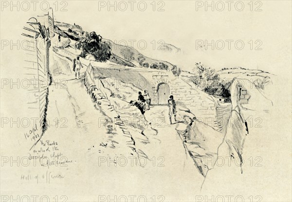 On the Mount of Olives, Where The Disciples Slept During the Agony in the Garden', 1902.