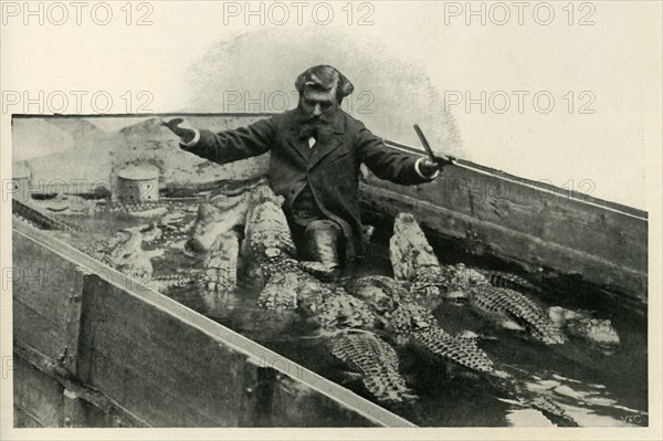 M. Pernelet and his Pets', 1902.
